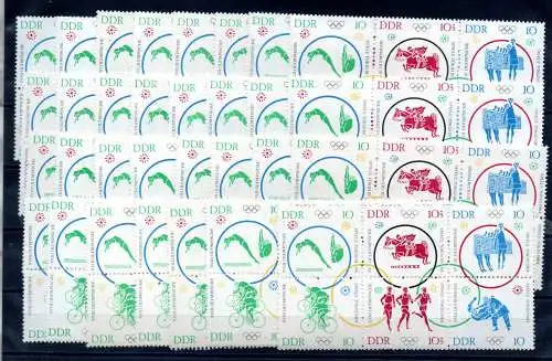 DDR 1964 Nr 1039-1044 Postfrisch / **