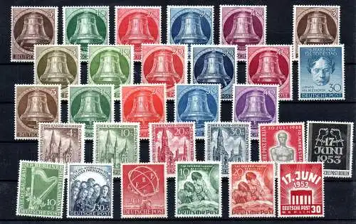 Berlin (West) 1950-1953 Postfrisch / **
