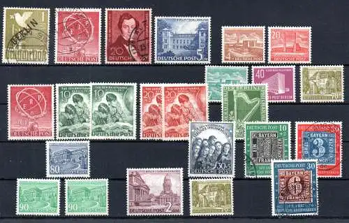 Berlin (West) 1949 - 1952 Nr nur erste Jahre und etwas Bundesrepublik Sonstiges