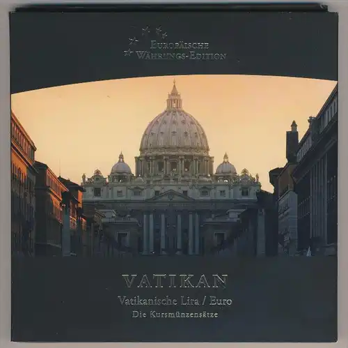 Europäische Währungs Edition Vatikan Lira / Euro 2010