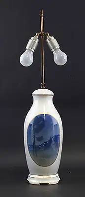 Kriegsmarke 1914-1918 Jugendstil Lampenfuß Rosenthal Leuchte Lampe 7540064 0