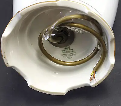 Kriegsmarke 1914-1918 Jugendstil Lampenfuß Rosenthal Leuchte Lampe 7540064 1