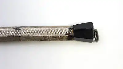 Silberner Bleistift mit Drehknopf 800er Silber Bakelit 9930861