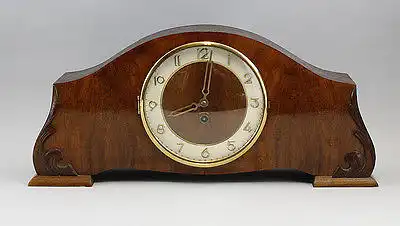 Buffet-Uhr um 1940/50 Holzgehäuse Tischuhr  25420023