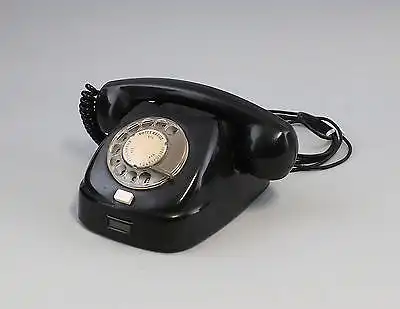 Antikes Telefon Tesla 1967 mit Wählscheibe Bakelit 99870013