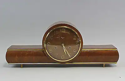 8-Tage Buffet-Uhr Glashütte mit Schlagwerk Mitte 20.Jh 99820009 cm