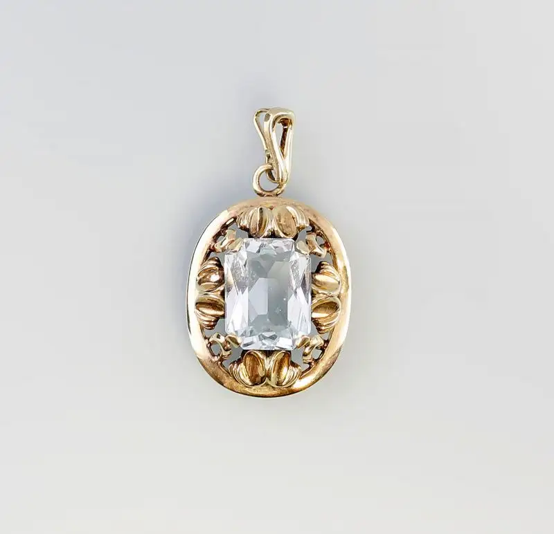 585er Silber Aquamarin Anhänger 99825227 0