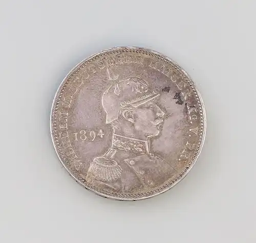 7908049 Silber-Medaille Bismarck / Hindenburg 1894