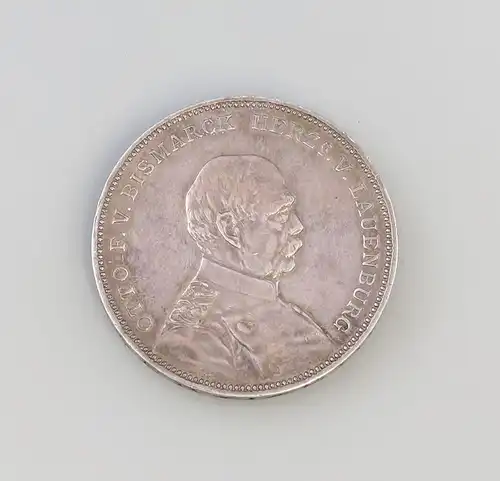 7908049 Silber-Medaille Bismarck / Hindenburg 1894