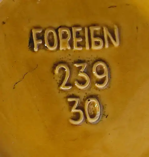 7945064 Keramik Designer Vase 50er Jahre Foreign