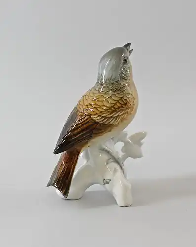 Porzellan Figur Vogel Buchfink Ens H13cm 