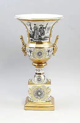 Porzellan Amphore Amphoren-Vase Pokal Klassizistisch Neu 9937564