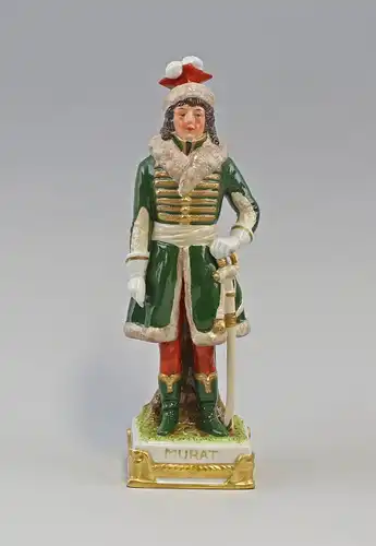 Lysek, Joachim Murat Scheibe-Alsbach H25cm Napoleon Offizier Kavallerie 8040073