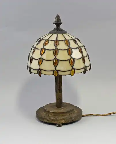 Tischlampe Tiffany-Art  Bleiglas H 35 cm 99868022