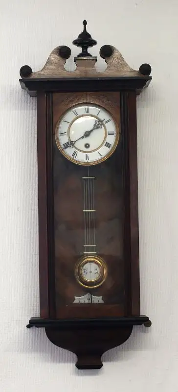 8120015 Regulator Gründerzeit um 1880 Wanduhr 0