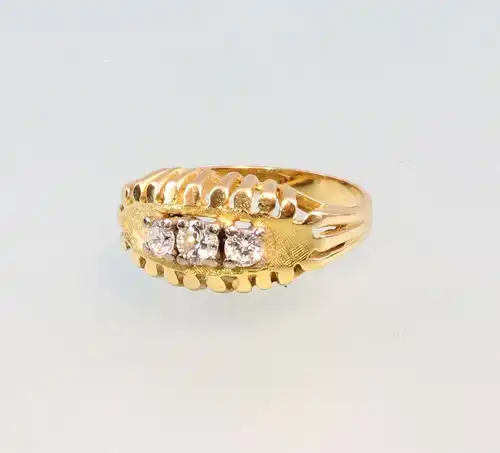 8125106 Brillant-Ring 750er Gold Gr.54