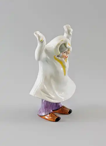 Porzellan Figur Ens Wackelfigur Großmutter Oma H19cm beweglich 9997010