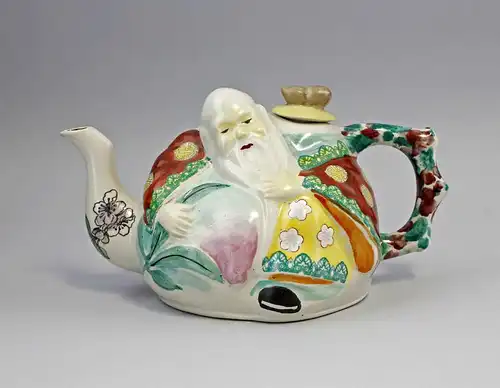 Figürliche Kanne Mönch Keramik China 20. Jh. 99839016