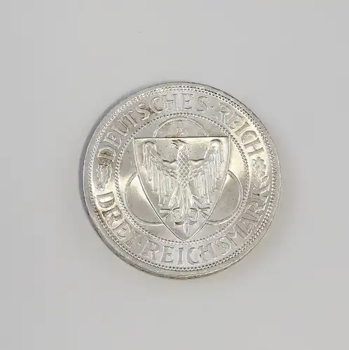 99808032 3 Reichsmark Zur Rheinlandräumung 1930
