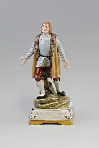 Porzellan-Figur Christopher Columbus Amerika 1492 Scheibe-Alsbach 99840024