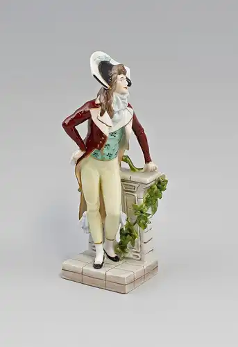 Porzellan-Figur Kavalier Galanter Herr Dandy Scheibe-Alsbach 99840098