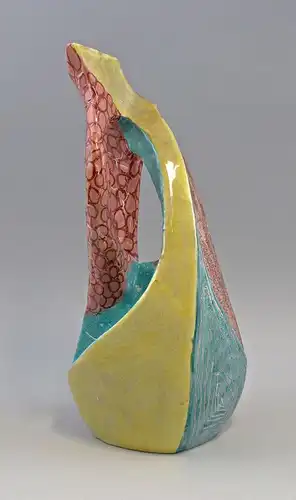 8145040 Keramik Designer Vase Ventini Italien 80er Jahre