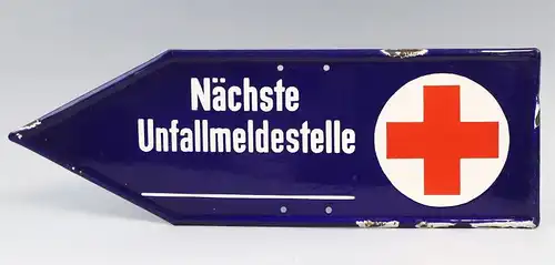 8175002 Emailschild Deutsches Rotes Kreuz "Nächste Unfallmeldestelle"
