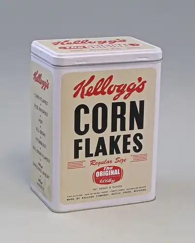 9974055 Reklame Vorratsdose L Kellogg`s Corn Flakes Retro Package H20cm