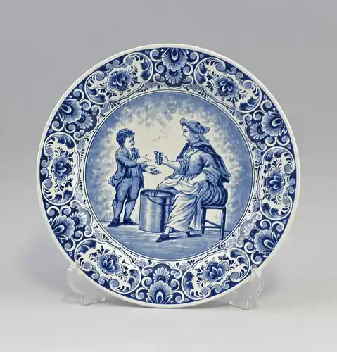 Keramik Großer Teller Blaudekor 99845081