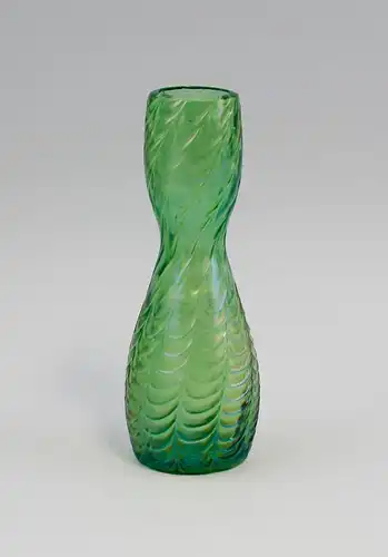 Glas Vase Jugendstil Franz Welz Antonienhütte Böhmen Klostergrab  1900 99835036