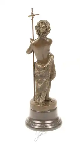 Bronze Skulptur betender Knabe Junge neu 9973345-dssp