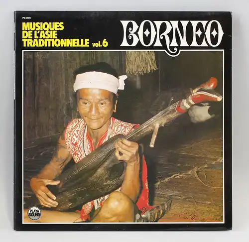 Vinyl LP "Borneo" Hubert de Fraysseix Folk World Library Ethnologic 9980490
