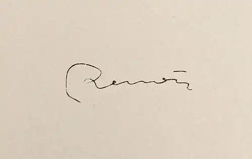 Offset-Repro nach Auguste Renoir Femme nue assise Editions Sauret 1951 99863088