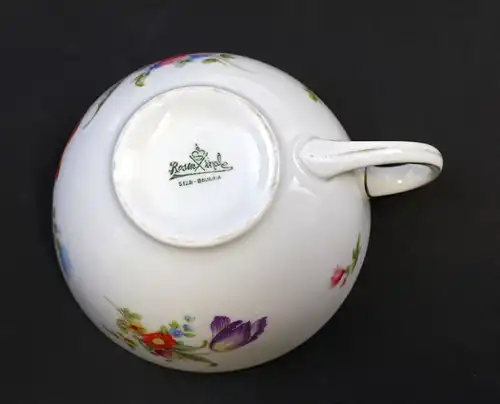 8240039 Porzellan Kaffee-Service Rosenthal Sommerstrauß Balmoral 3 Gedecke