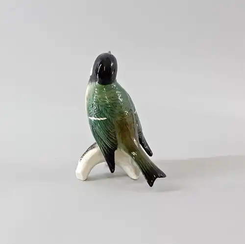 Porzellan Figur Kohlmeise Meise Vogel Ens H11cm 9941558#