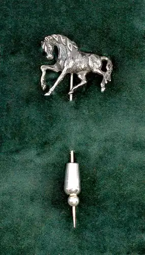 925er Silber Nadel / Brosche Pferd 9901624