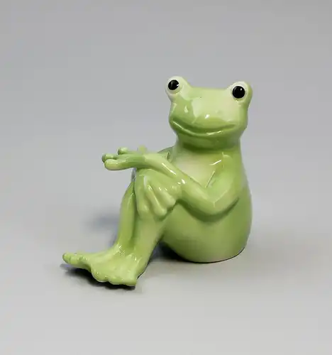 Porzellan Figur Frosch-Kind Frederike Wagner & Apel 4x10x8cm 9942051