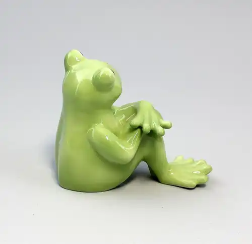 Porzellan Figur Frosch-Kind Frederike Wagner & Apel 4x10x8cm 9942051