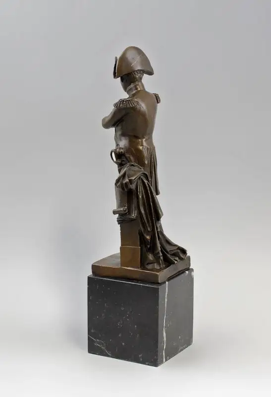 9937955-dss Bronze Skulptur Figur Napoleon sign.Guillemin H30cm 3