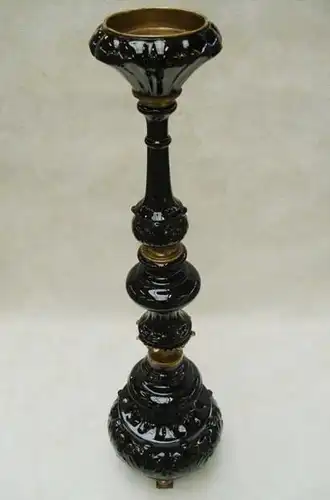 9937557-dss Messing Keramik Leuchter Kerzenständer H93cm