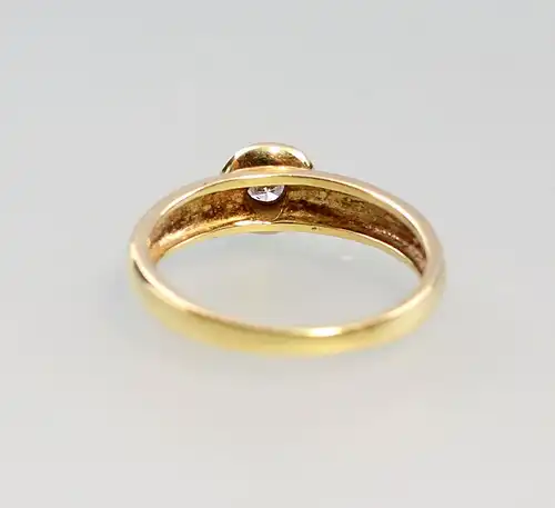 8325009 585er Gold Brillant-Ring Solitär