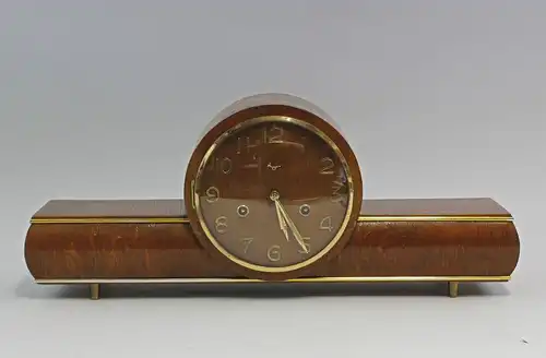 8320025 8-Tage Buffet-Uhr Glashütte mit Schlagwerk Mitte 20.Jh.