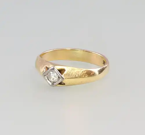 8325187 Brillant-Ring 585er GG Gold Gr. 59