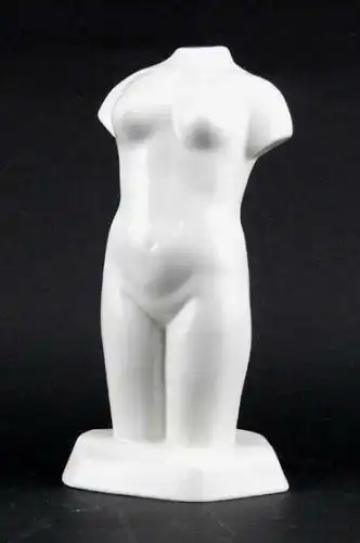 Porzellan Figur Weiblicher Akt nackte Frau Skulptur Wagner & Apel H17cm 9942033