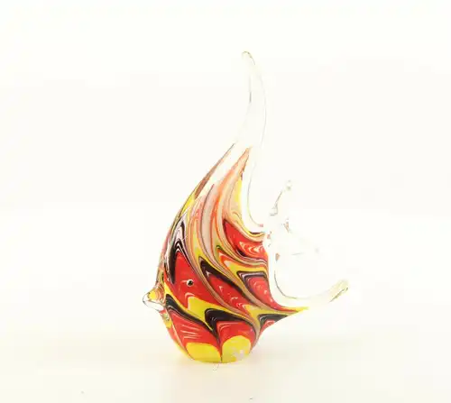 9973554-dss Glas Figur Murano Stil Angelfisch 23x5x18cm neu