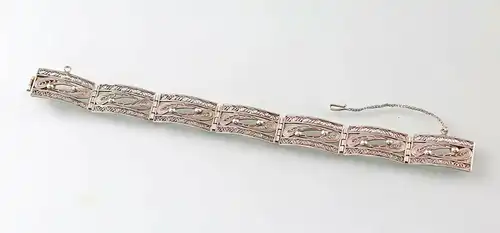 8425180 835er Silber Filigran Armband L19,5cm