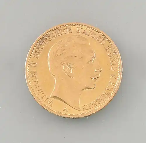 8408004 Goldmünze 20 Mark Deutsches Reich Preussen 1912