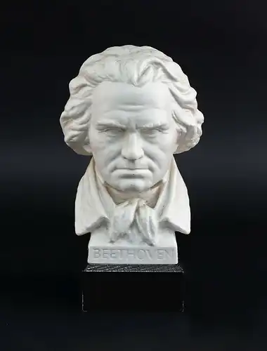  Porzellan Figur Beethoven Büste Goebel
