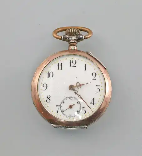 8520002 Silberne Taschenuhr um 1890 800er Silber