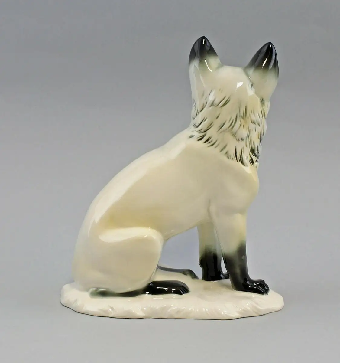 9959478 Porzellan Figur Polar- Fuchs Ens 17,5x9x21,5cm 1